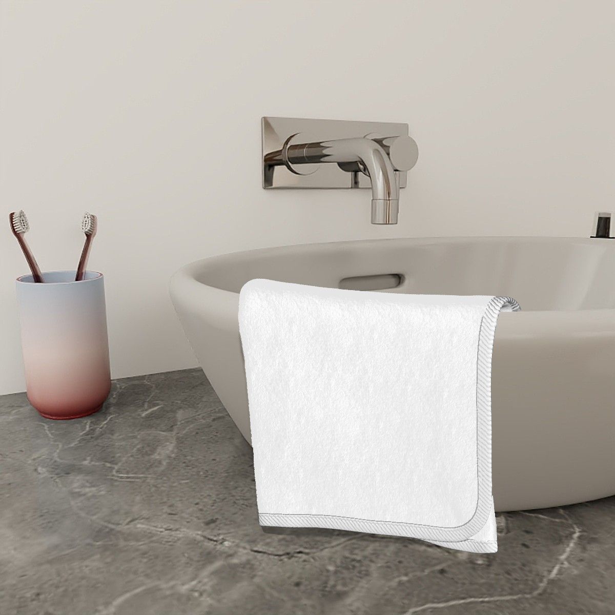 THE DAILY LIFT Lotus Fleece Towels 28"x16"