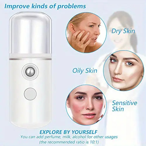 The Daily Lift Mist: Portable Deep Skin Infusion & Setting Device