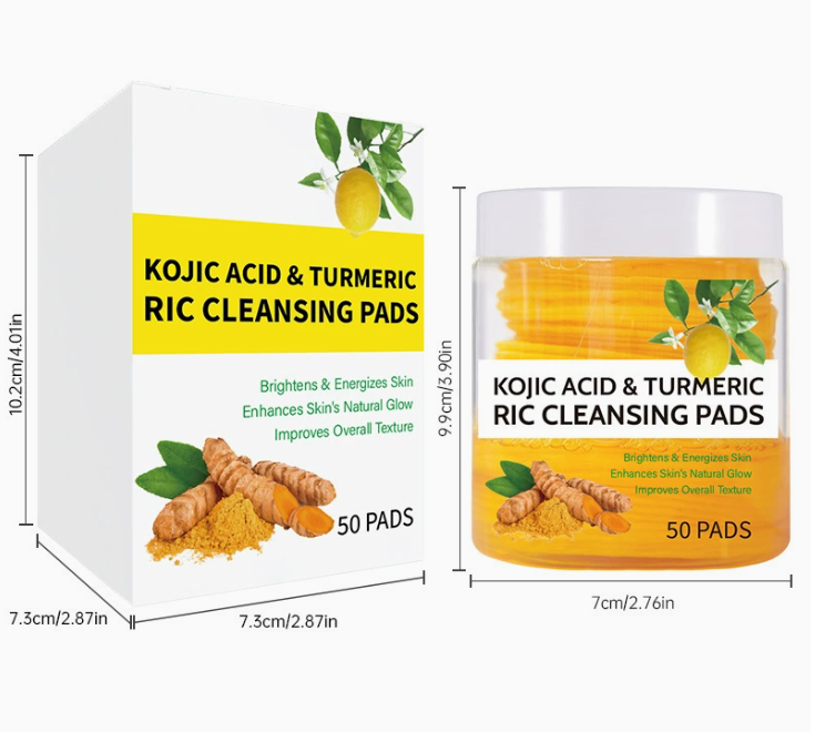 The Daily Lift: Turmeric & Kojic Acid Brightening Pads (50 Count)