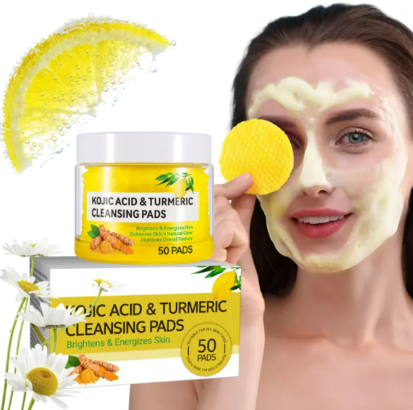 The Daily Lift: Turmeric & Kojic Acid Brightening Pads (50 Count)