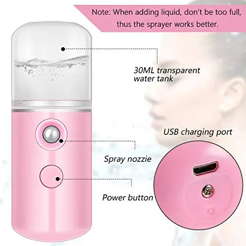 The Daily Lift Mist: Portable Deep Skin Infusion & Setting Device