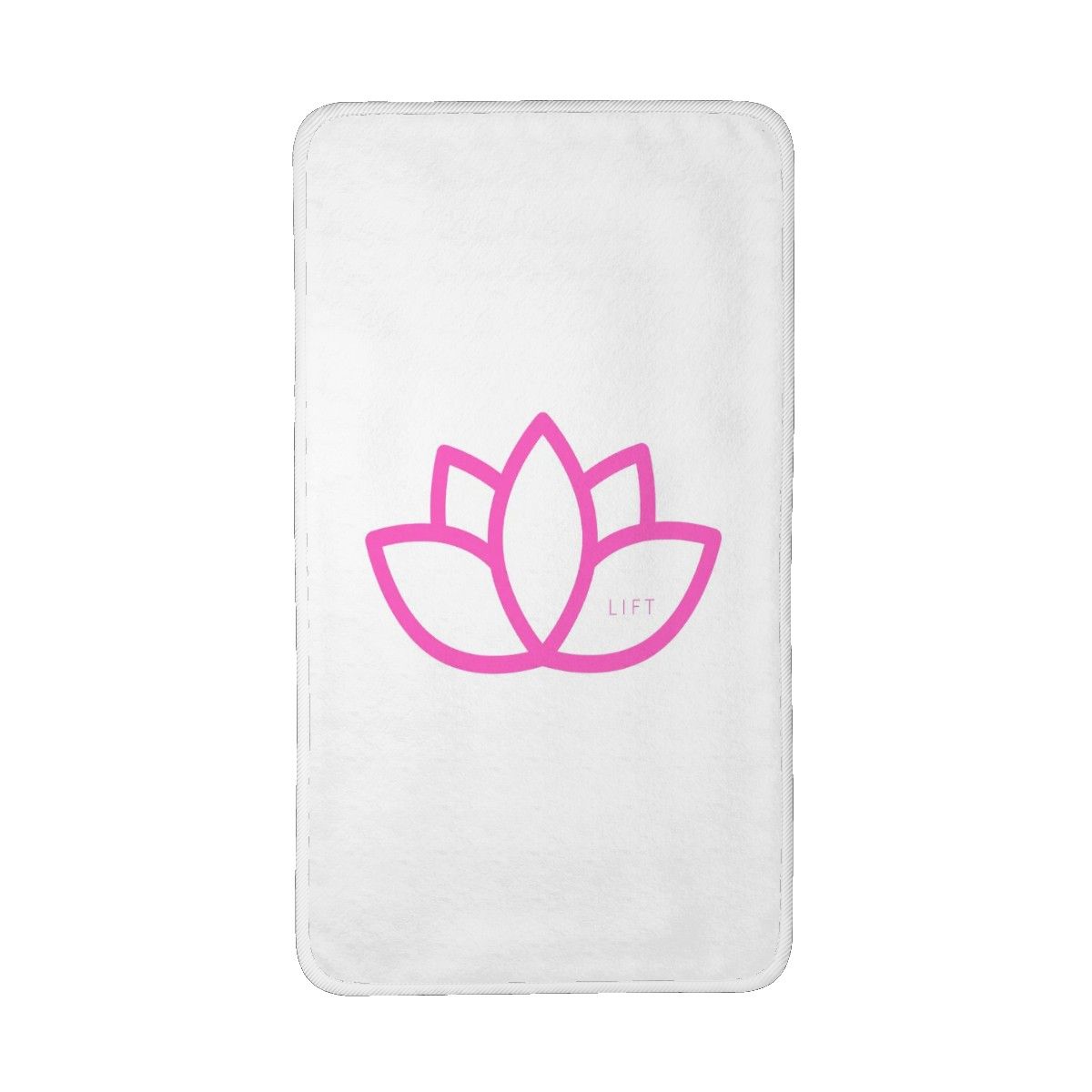THE DAILY LIFT Lotus Fleece Towels 28"x16"